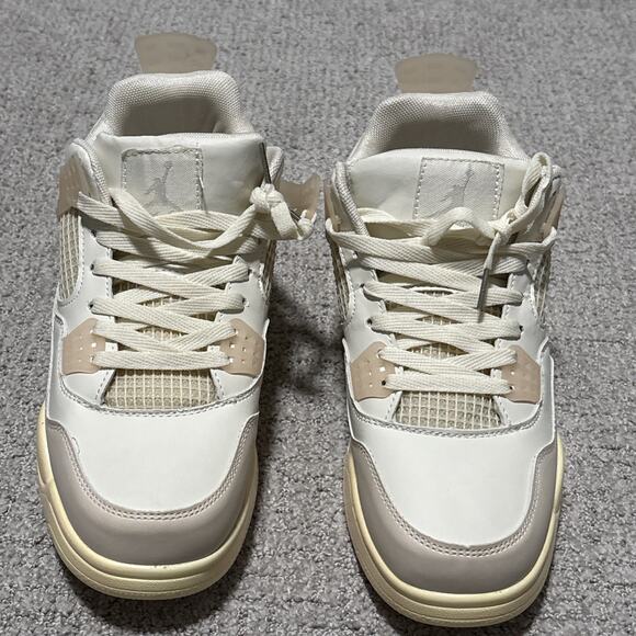 Nike Air Jordan Adult retro 4 Sand Linen Size 9 Authentic GREAT Condition!